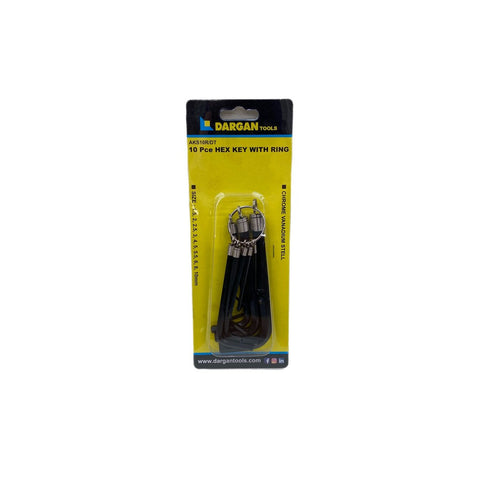 ALLEN KEY SET 1.5MM-10MM RING (10PCE)